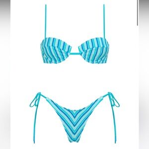 TRIANGL MALA - SOUR STRIPE Bikini